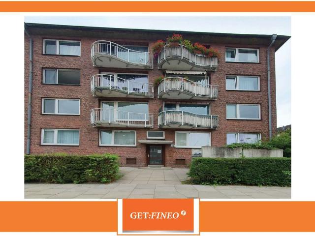 Reserviert Zentrale Lage! Vermietete 3 Zimmer Wohnung, 2 Balkone, Vollbad