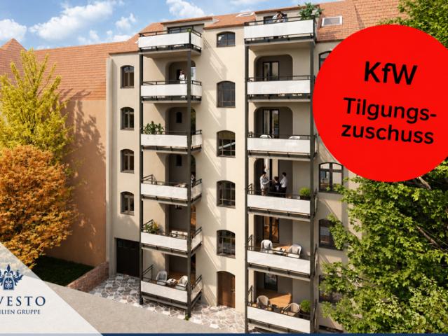Reserviert/Familienfreundliche 3 Zimmer Wohnung im KfW 55 Haus