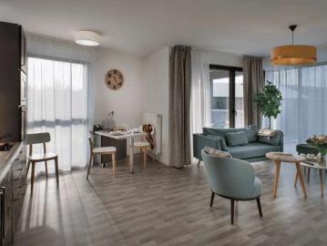 Résidence à Lille: appartement de 47 m²