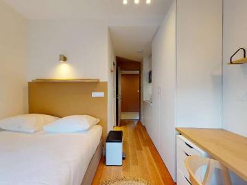 Résidence à Paris: appartement de 14 m²