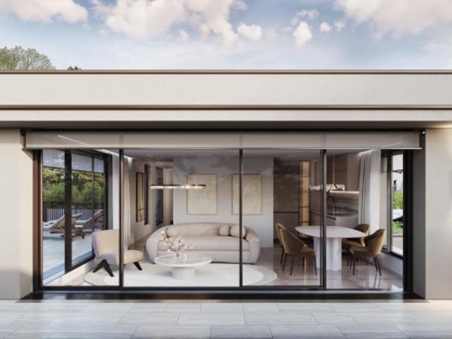 Résidence Elisabeth Außergewöhnliches Penthouse mit Blick auf den See und die Alpen