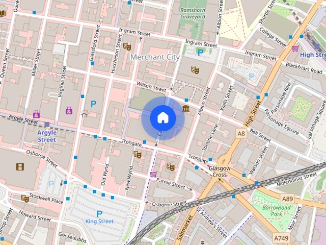Residence for rent in Merchant City, Glasgow