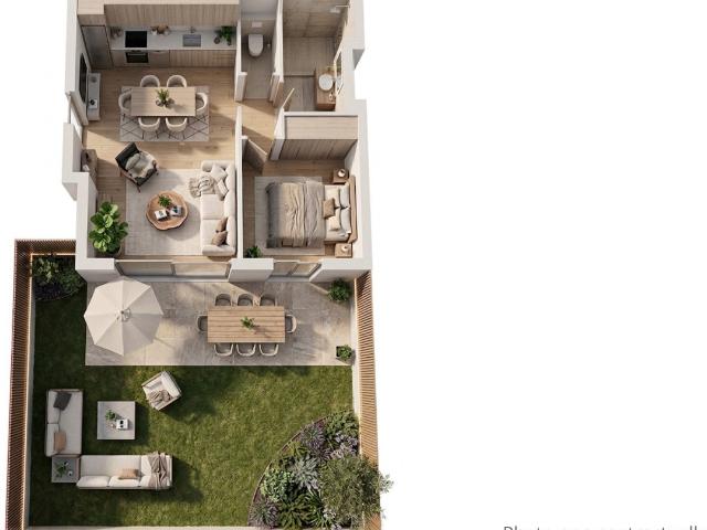 Résidence Saparelli: Appartement 2 pièces 43,24 m2 en VEFA au coeur du village de Figari