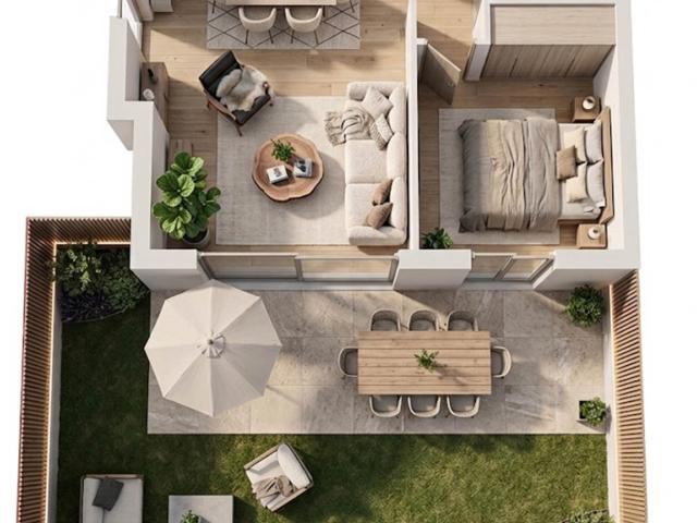 Résidence Saparelli Duplex T3 en VEFA au coeur du village de Figari