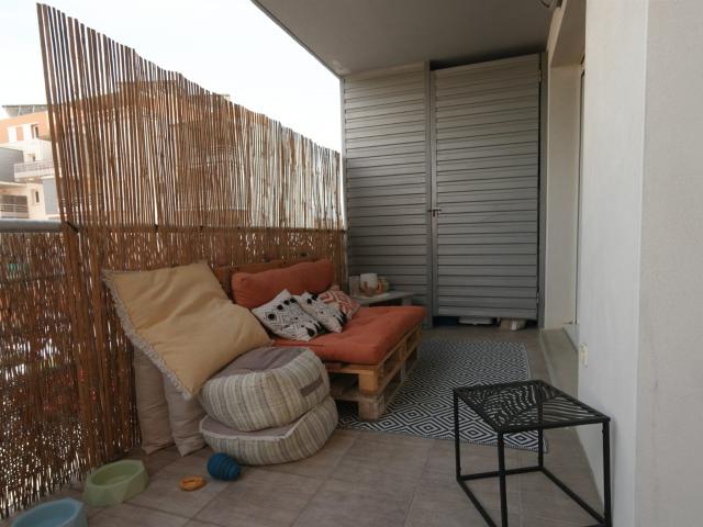 Résidence récente avec ascenseur Appartement T3 avec terrass. 49m² Narbonne