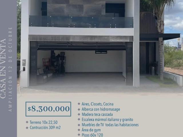 RESIDENCIA EN VENTA COLONIA 12 DE OCTUBRE