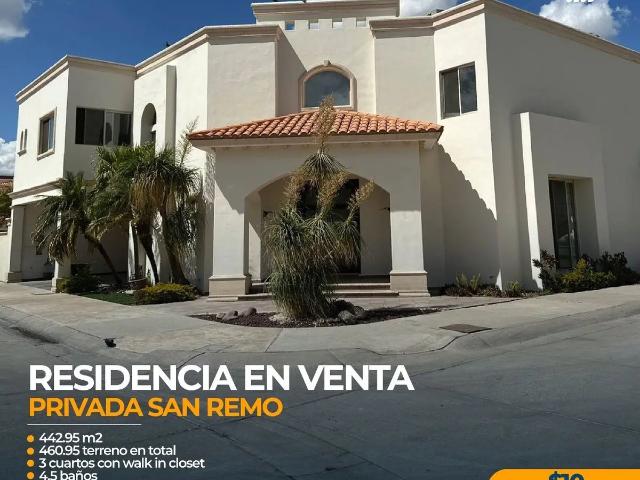 RESIDENCIA EN VENTA PRIVADA SAN REMO