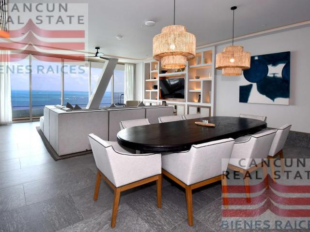 Residencia frente al Mar en Venta, 3 habitaciones, Canc?n