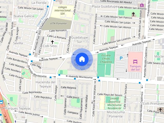 Residencial tepeyac del sol 3 Hab. 2 Niveles