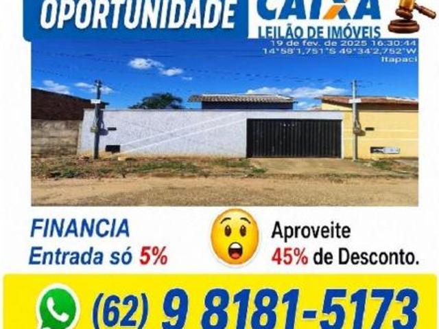Residencial Jardim Tropical,Itapaci GO Oportunidade 50% Off