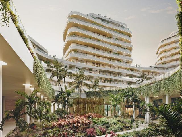 Residencias de lujo frente al mar en Málaga ciudad con vista. 104m² Málaga