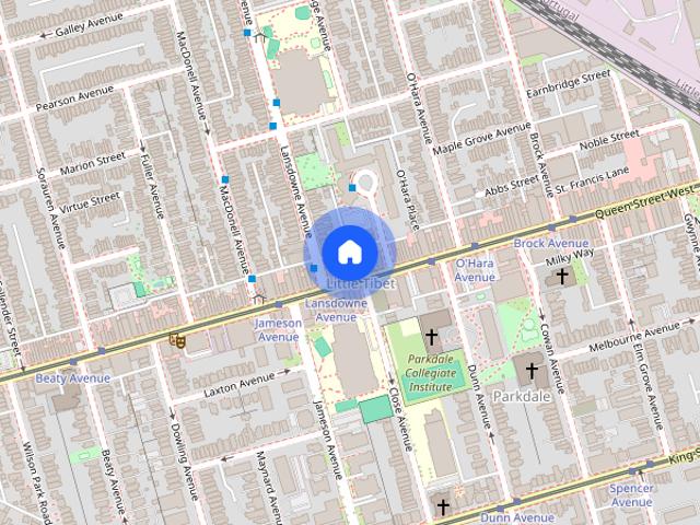 Residential Commercial Mix in Toronto Roncesvalles
