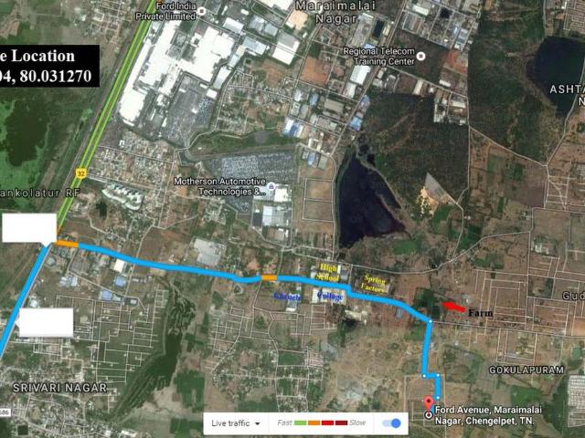 Residential Plot in Maraimalai Nagar for resale Chennai. The reference number is 8003502