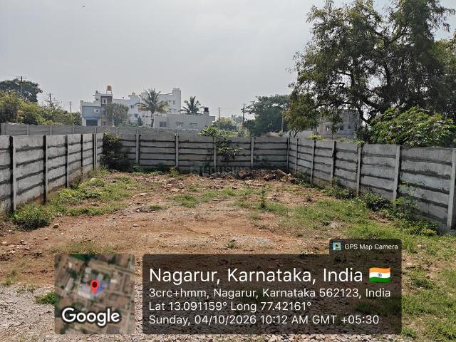 Residential Plot in Nagarur Colony for resale Bengaluru. The reference number is 21241944