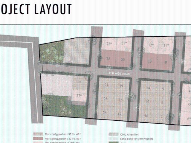 Residential Plot in Nadavathi for resale Bengaluru. The reference number is 18897464