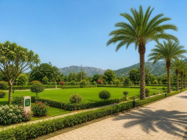Residential Plot in Nakoda Puram for resale Udaipur. The reference number is 20609391