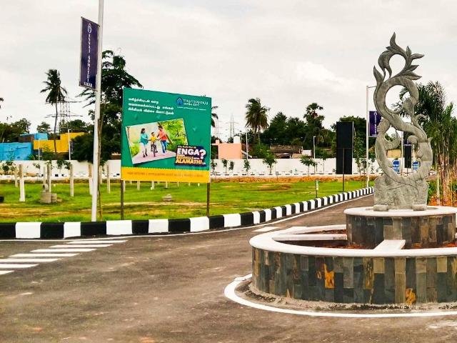Residential Plot in Alamathi for resale Chennai. The reference number is 21226517