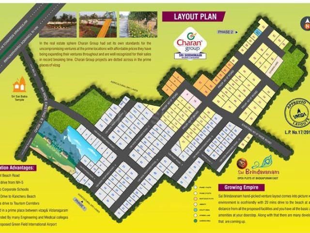 Residential Plot in Bheemunipatnam for resale Visakhapatnam. The reference number is 20807808