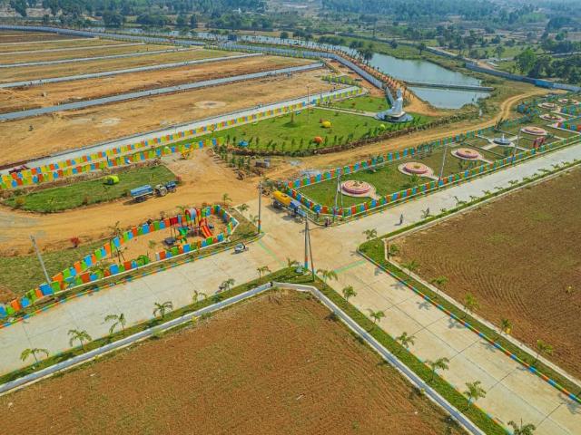 Residential Plot in Bhogapuram for resale Visakhapatnam. The reference number is 20127714