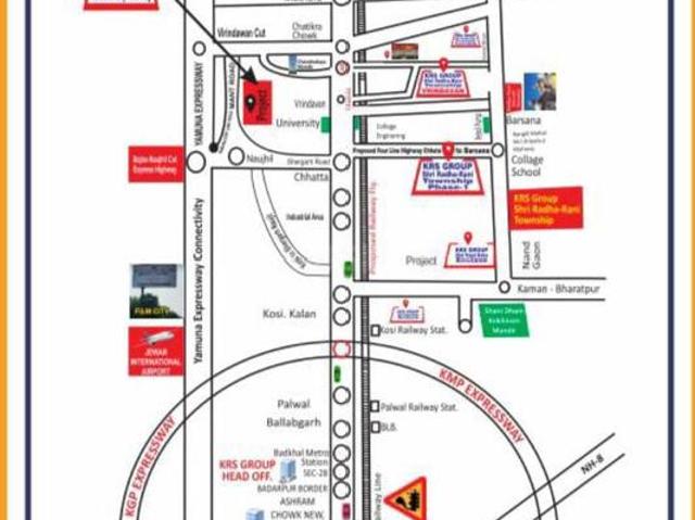 Residential Plot in Chhatikara for resale Vrindavan. The reference number is 14240931