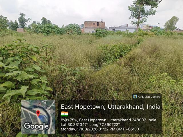 Residential Plot in East Hopetown for resale Dehradun. The reference number is 21167386
