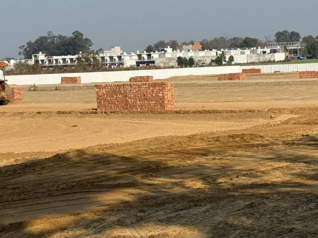 Residential Plot in Gomti Nagar for resale Lucknow. The reference number is 19748128