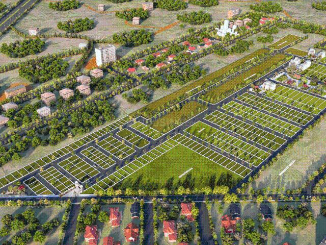 Residential Plot in Hasanganj for resale Lucknow. The reference number is 16629894