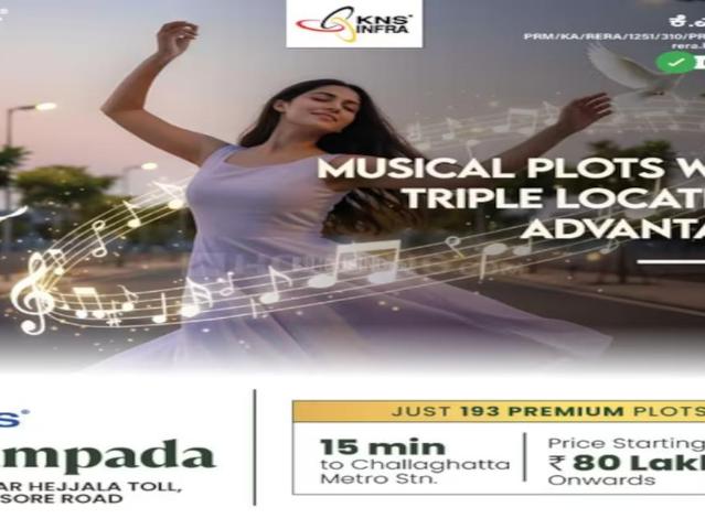 Residential Plot in Hejjala for resale Bengaluru. The reference number is 20894705