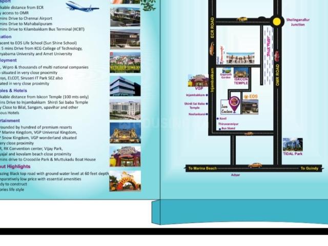 Residential Plot in Injambakkam for resale Chennai. The reference number is 20527153