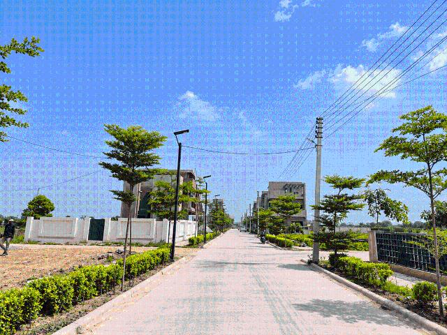 Residential Plot in Jait for resale Vrindavan. The reference number is 21380129