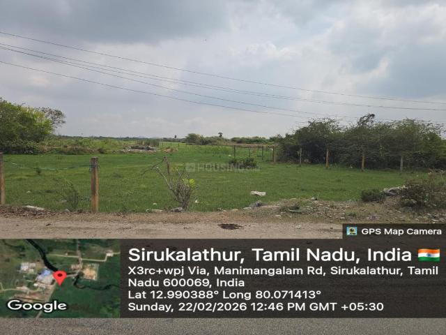 Residential Plot in Kundrathur for resale Chennai. The reference number is 19714734