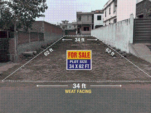 Residential Plot in Kakarmata for resale Varanasi. The reference number is 20406070
