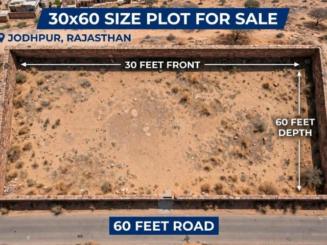 Residential Plot in Pal Gaon for resale Jodhpur. The reference number is 21353188