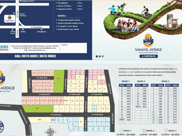 Residential Plot in Paranur for resale Chennai. The reference number is 21053594