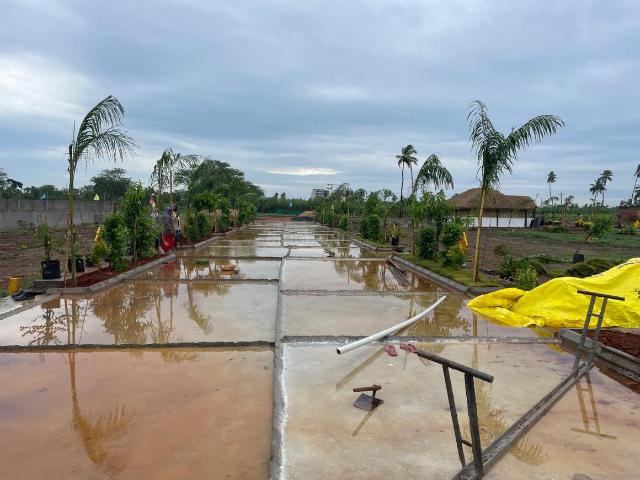 Residential Plot in Penamaluru for resale Vijayawada. The reference number is 20546551