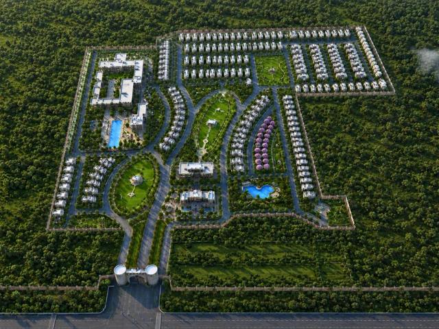 Residential Plot in Prem Mandir for resale Vrindavan. The reference number is 21158770