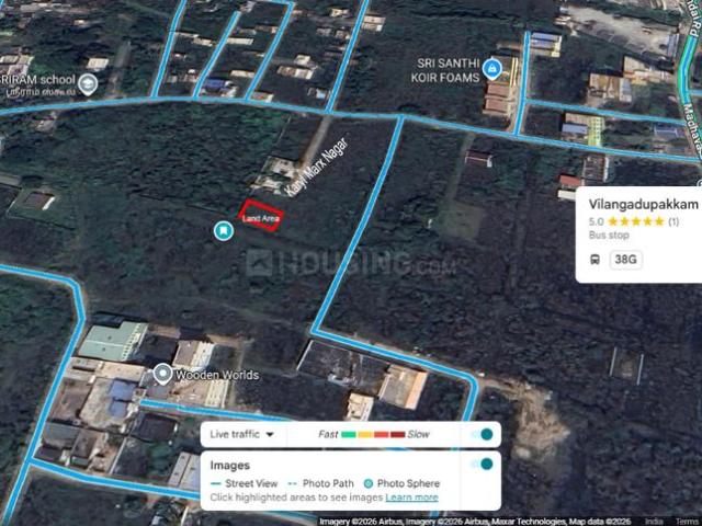 Residential Plot in Red Hills for resale Chennai. The reference number is 20418875