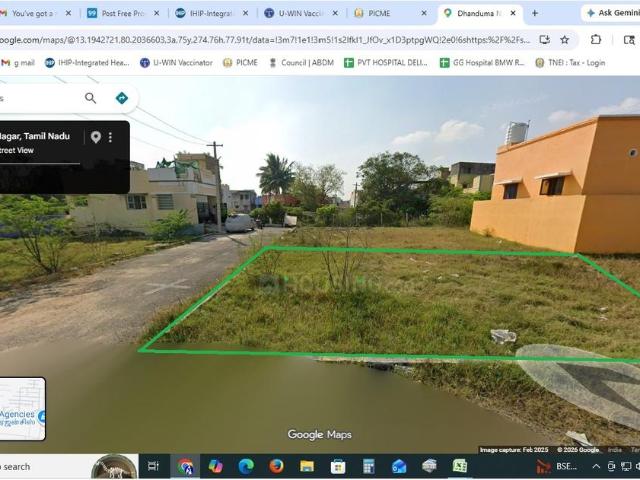 Residential Plot in Red Hills for resale Chennai. The reference number is 20037330