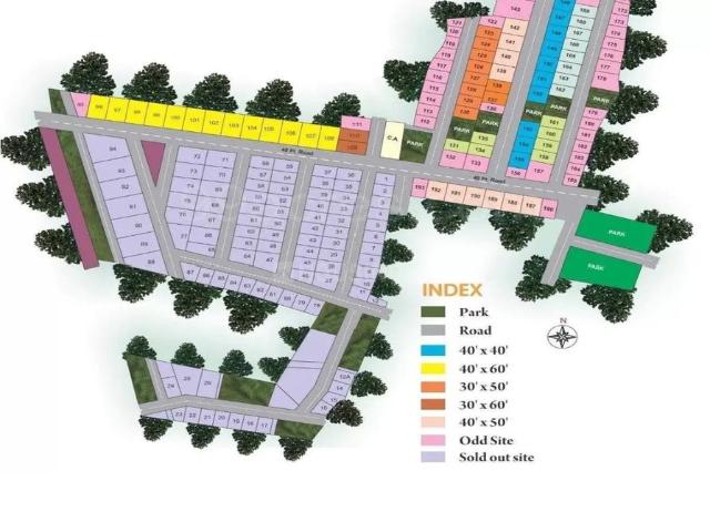 Residential Plot in Sarjapur for resale Bengaluru. The reference number is 20684574