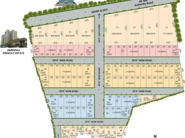 Residential Plot in Sector 76 for resale Noida. The reference number is 18355369