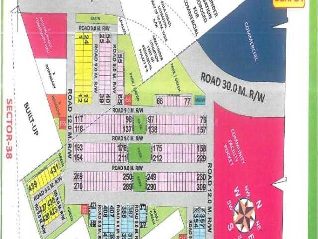 Residential Plot in Sector 37 Rohini for resale New Delhi. The reference number is 21087657