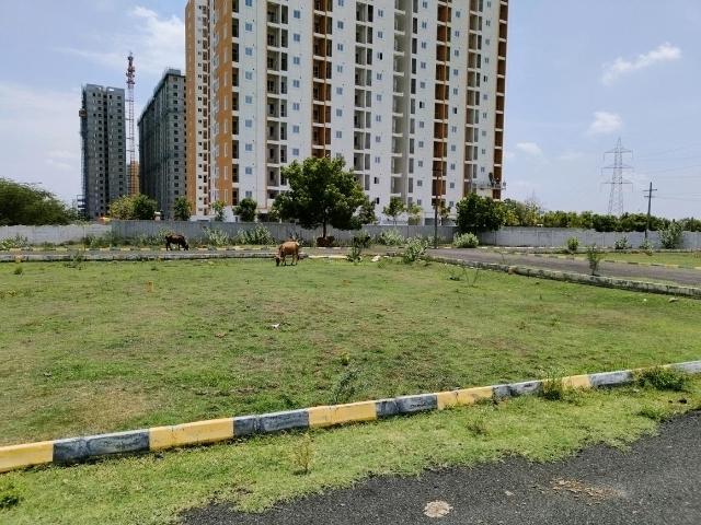 Residential Plot in Siruseri for resale Chennai. The reference number is 21080223