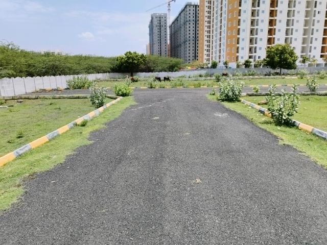 Residential Plot in Siruseri for resale Chennai. The reference number is 21080551