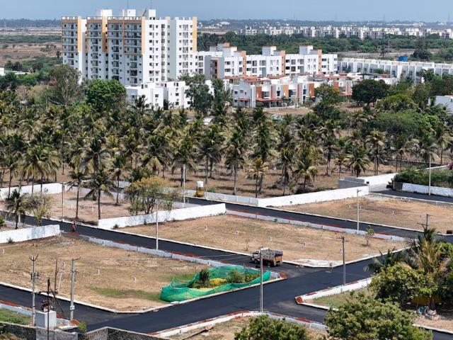 Residential Plot in Thaiyur for resale Chennai. The reference number is 21002643