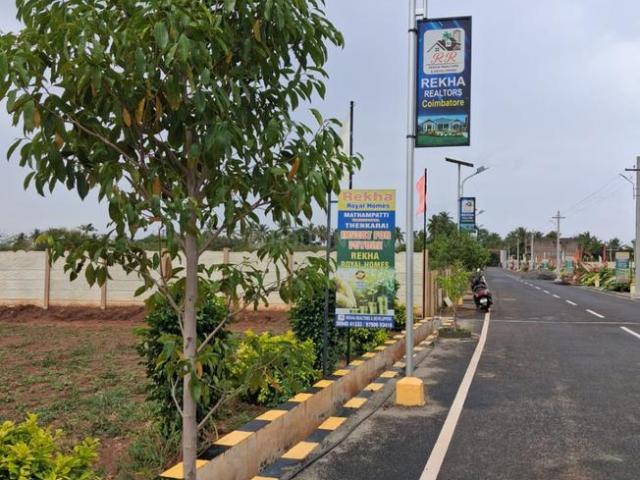 Residential Plot in Thenkarai for resale Coimbatore. The reference number is 21258292
