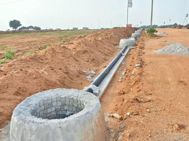 Residential Plot in Thummaloor for resale Hyderabad. The reference number is 21225719