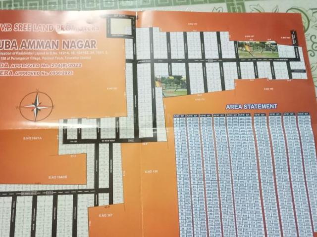 Residential Plot in Vilangadupakkam for resale Chennai. The reference number is 13936859