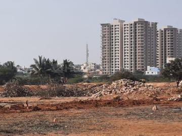 Residential Plot in Yelahanka for resale Bengaluru. The reference number is 8499581