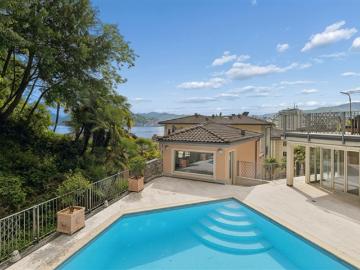 Residenza Diana Elegantes Penthouse mit Garten, Schwimmbad und Seebli