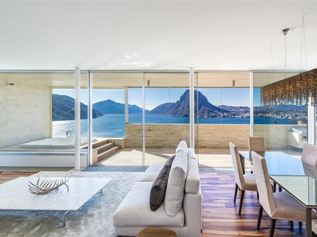 Residenza Executive | Prestige Penthouse mit Panoramablick auf den Luganersee